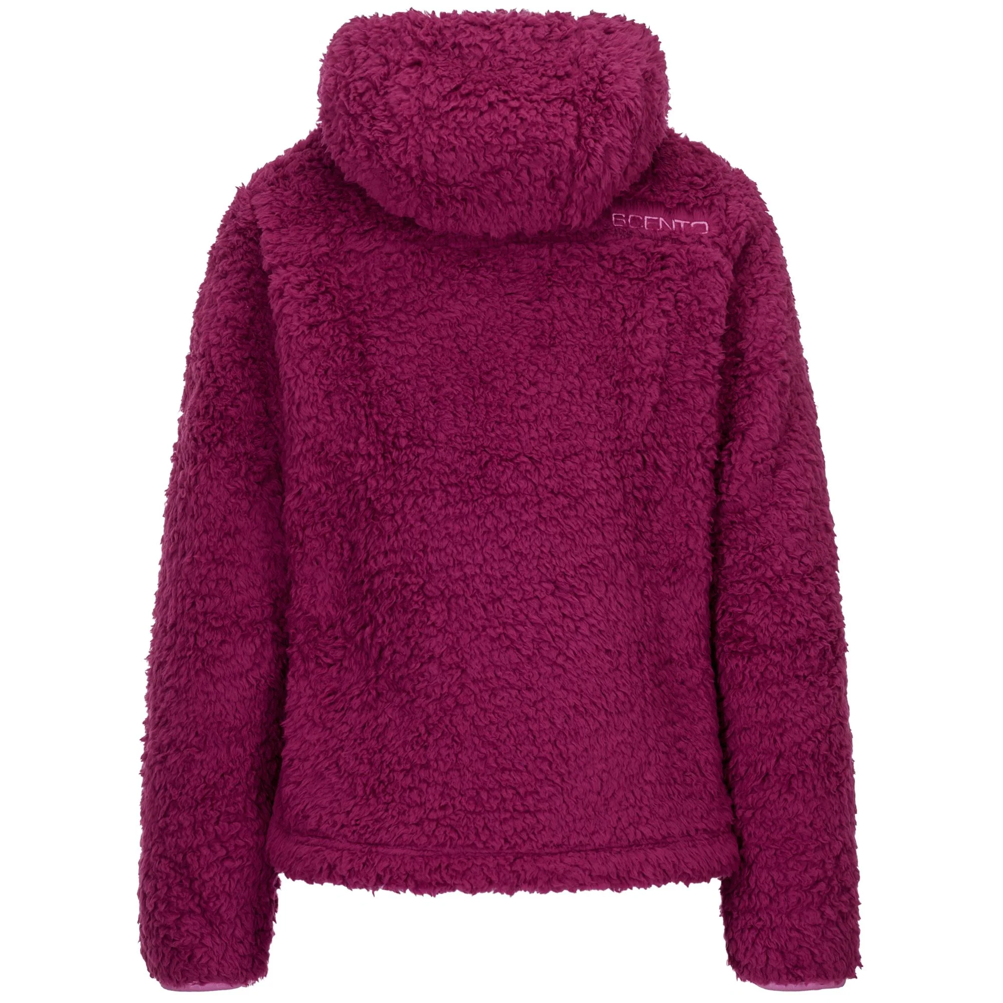 645C - Fleece - Jacket - Woman - Red Plum-Fuchsia Lt - Image 4
