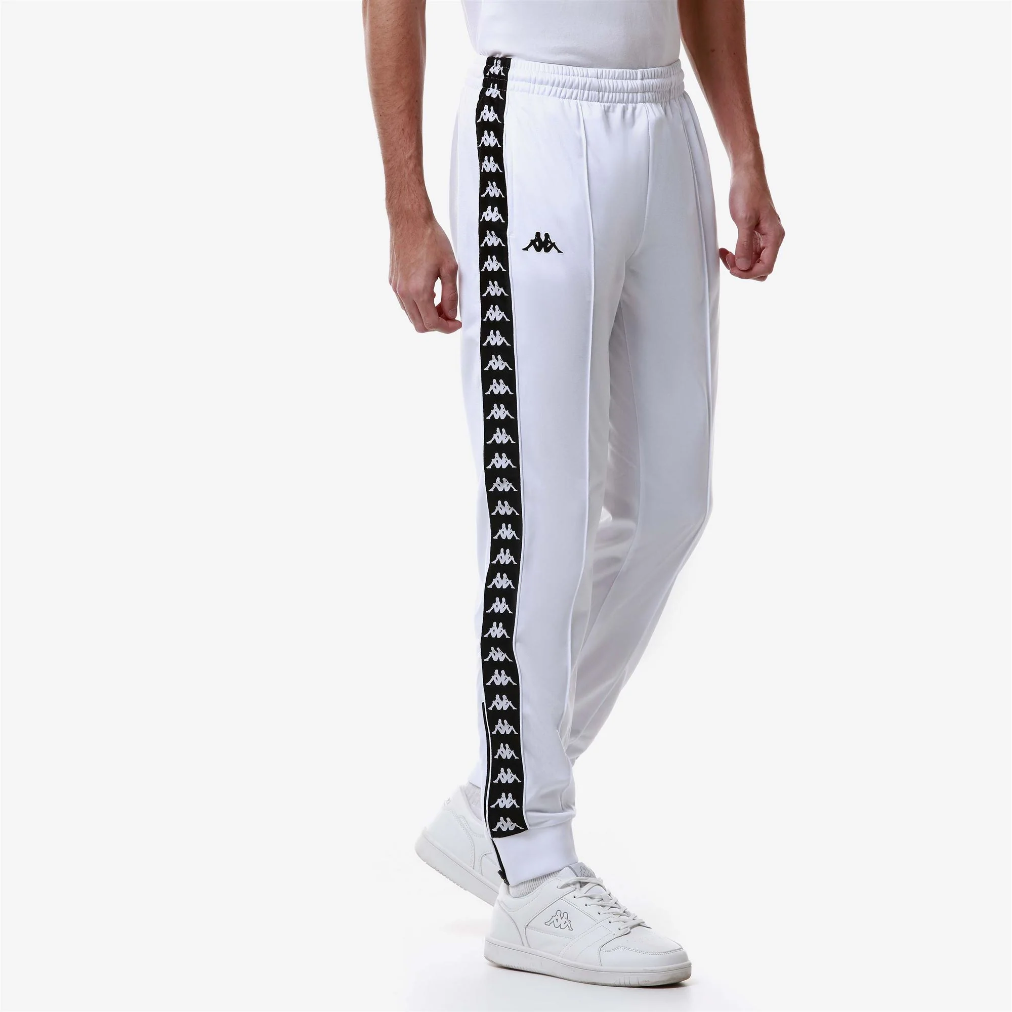 222 BANDA    RASTORIA SLIM - Pants - Sport Trousers - Man - WHITE-BLACK - Image 5