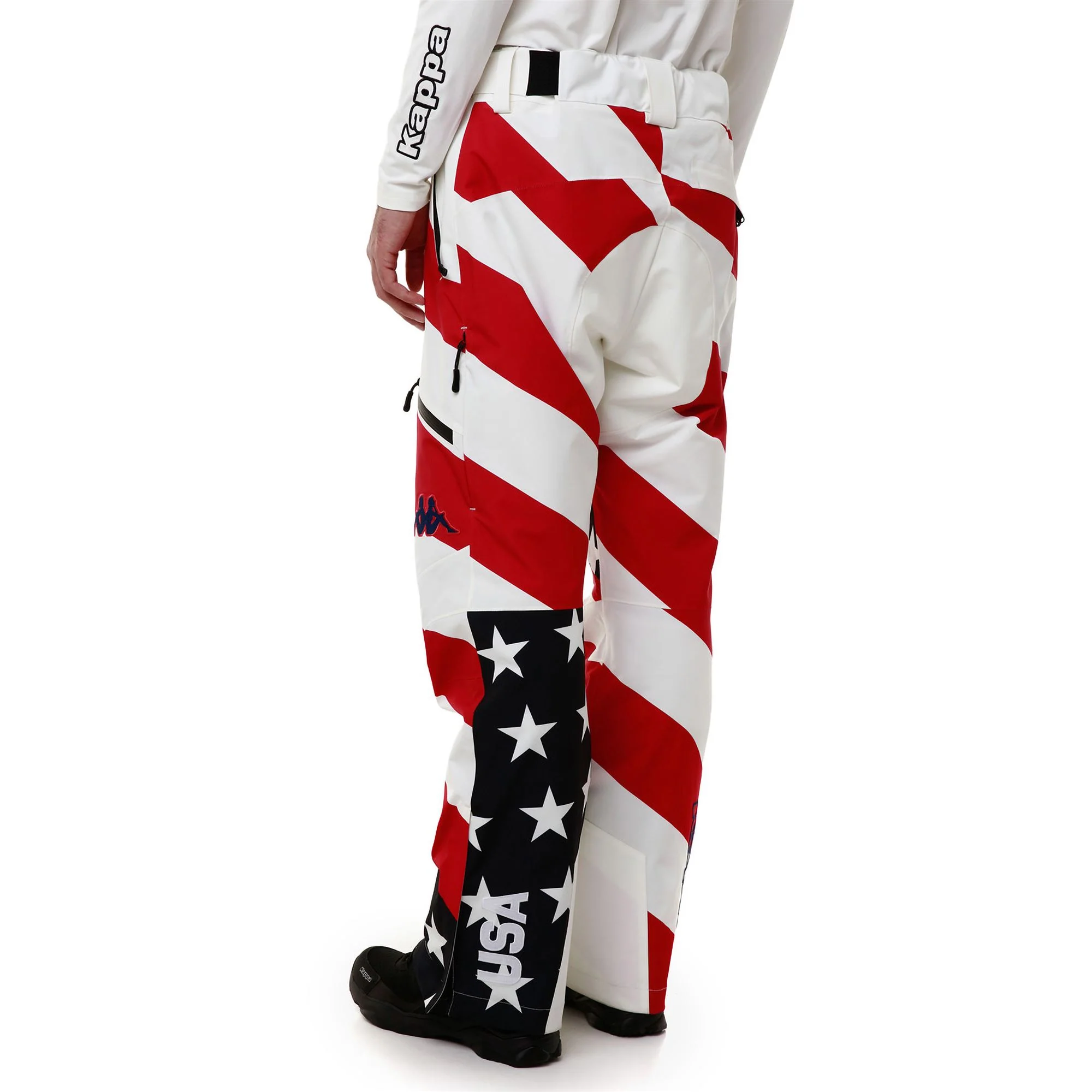 6CENTO 622G HZ US - Pants - Sport Trousers - Man - BLUE DK NAVY-WHITE MILK-RED-BLUE DK - Image 5