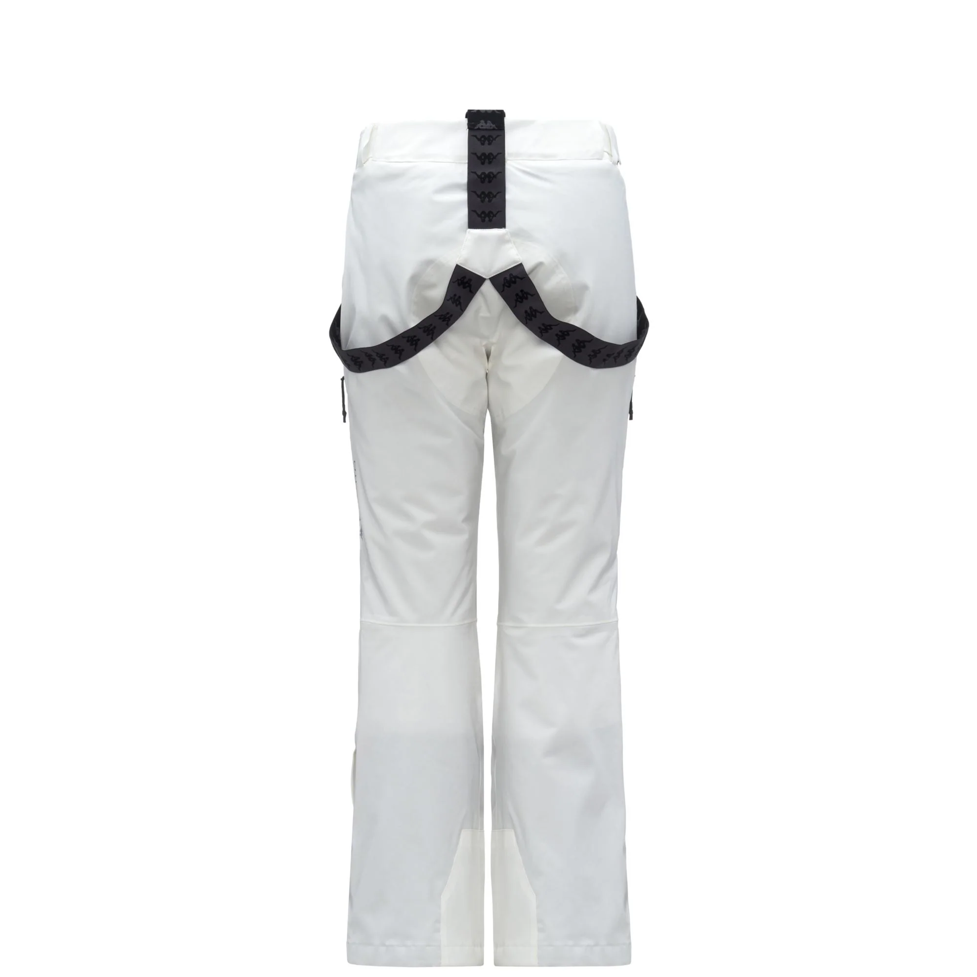 834 - Pants - Sport Trousers - Woman - White Coconut-Black - Image 4