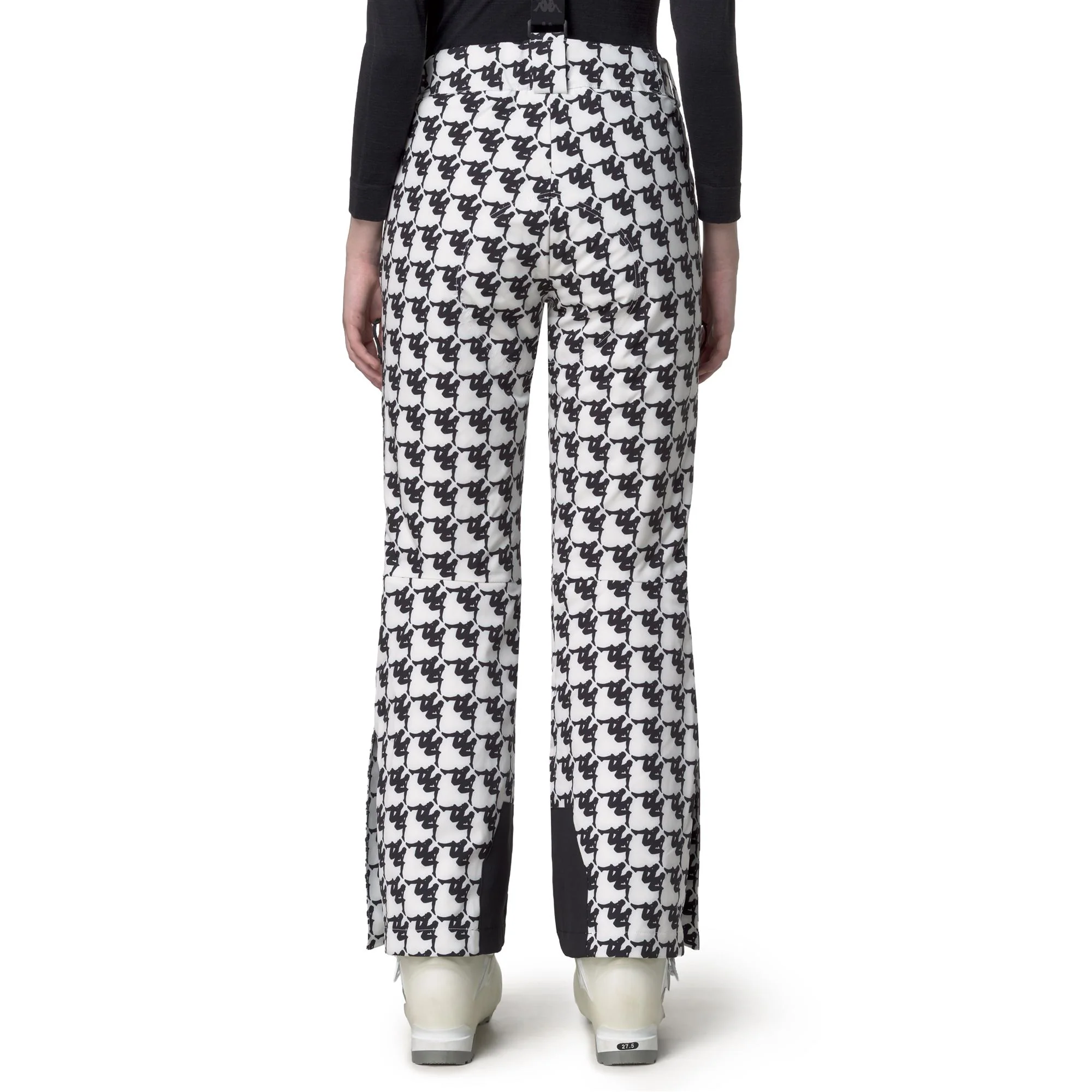 834G - Pants - Sport Trousers - Woman - Black-White - Image 6