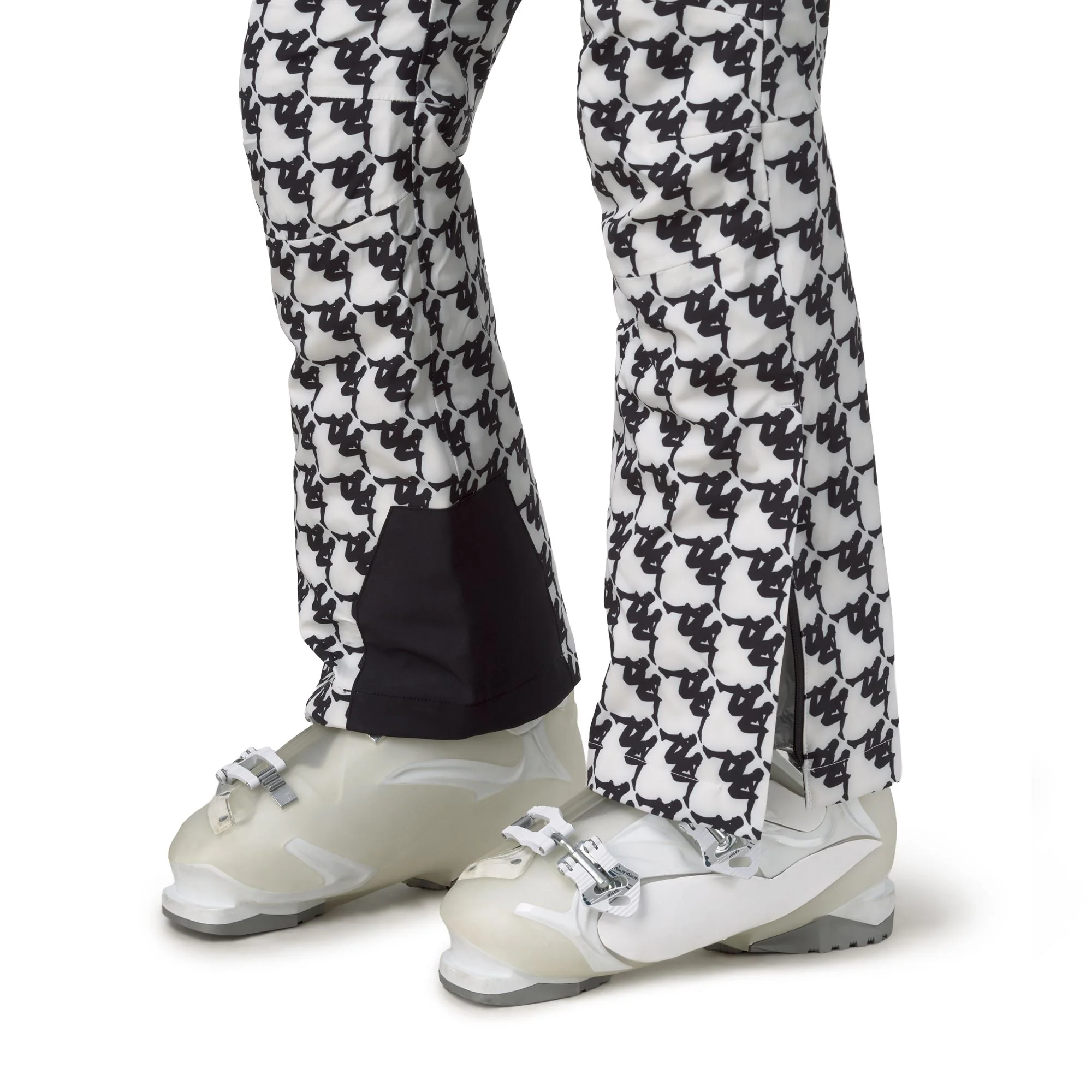 834G - Pants - Sport Trousers - Woman - Black-White - Image 7