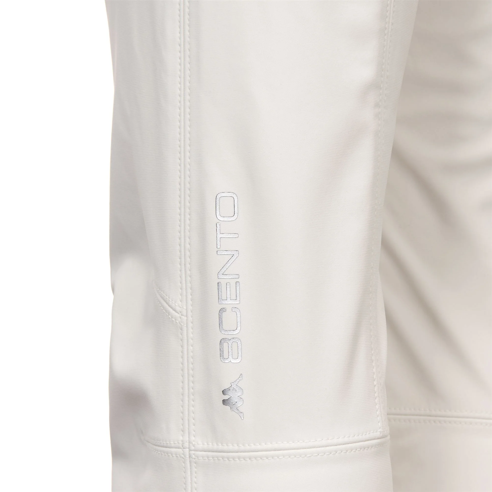 846 - Pants - Sport Trousers - Woman - White Coconut-Black - Image 4