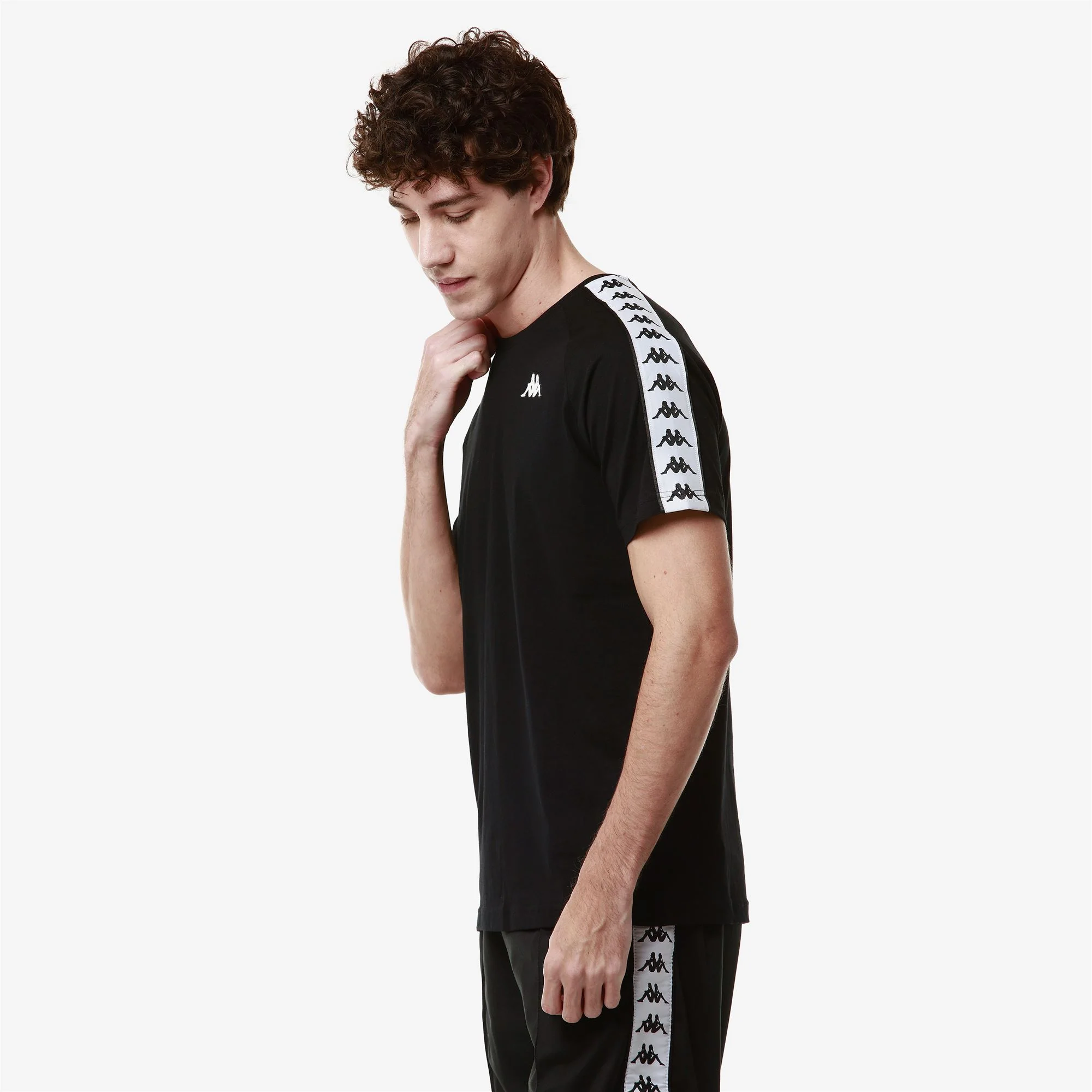222 BANDA COEN SLIM - T-ShirtsTop - T-Shirt - Man - BLACK-WHITE - Image 5
