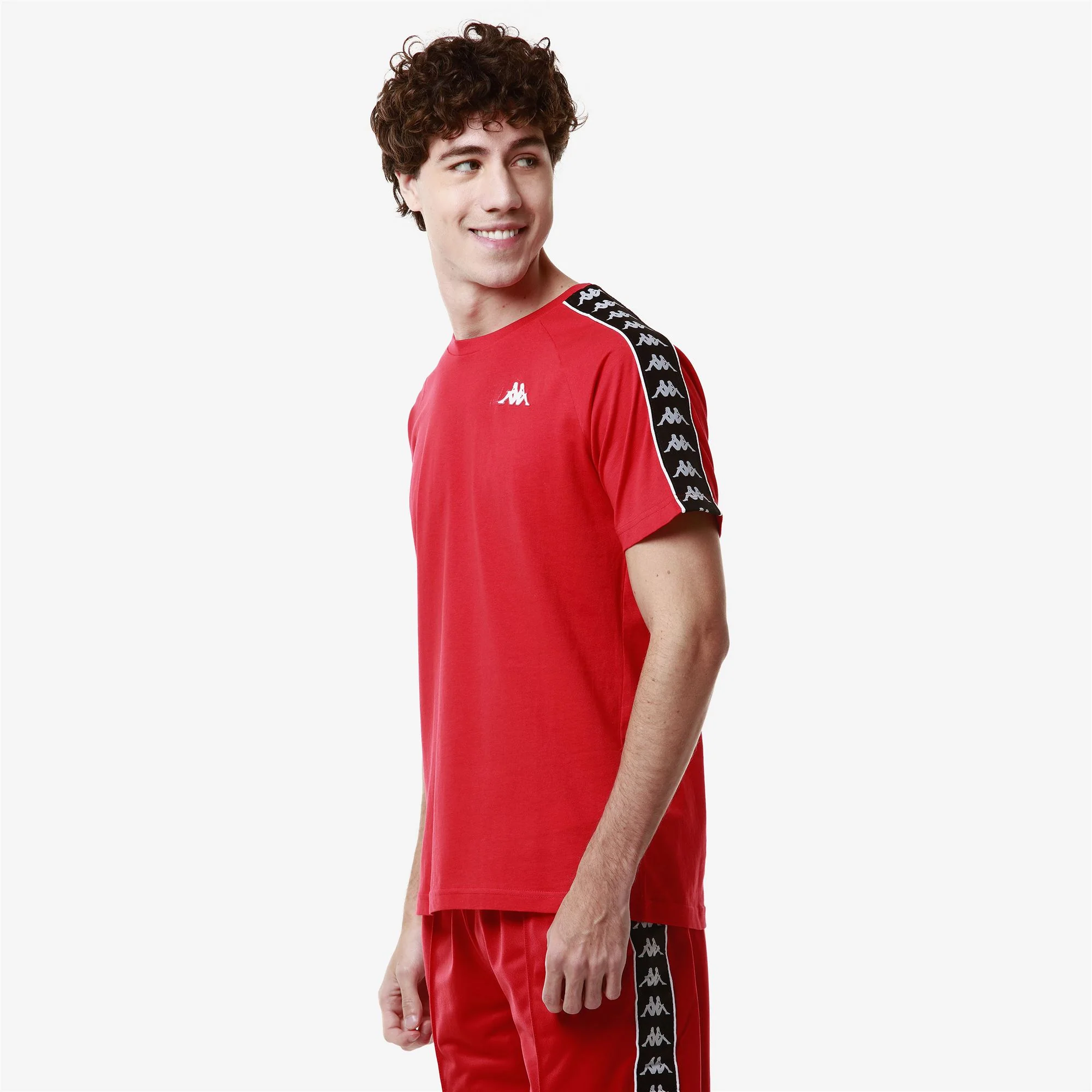 222 BANDA COEN SLIM - T-ShirtsTop - T-Shirt - Man - RED-BLACK - Image 5